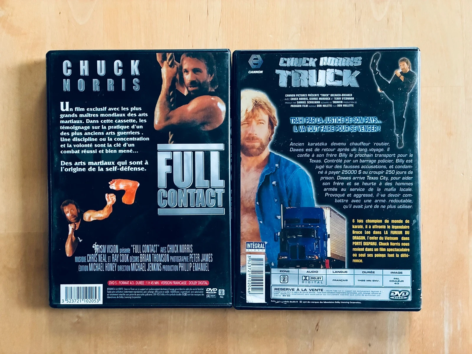 Lote 2 DVD Chuck Norris: Full Contact y Truck. – photo 3